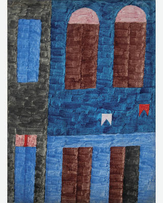 Alfredo Volpi - Fachada, final década de 60