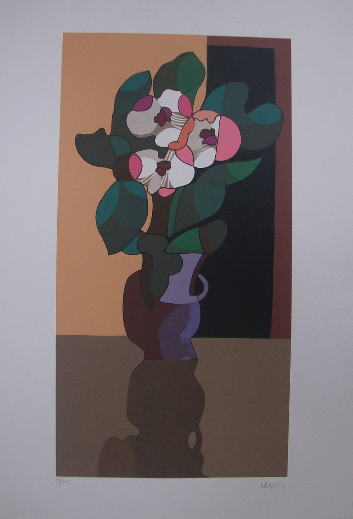 Vaso com flores