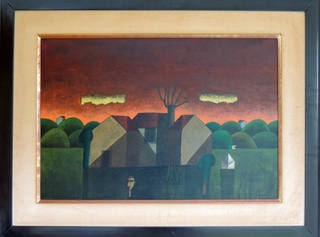 Inos Corradin - Casas ao Pôr do Sol