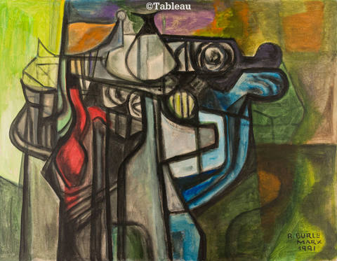 Composição abstrata