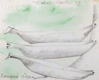 Aldemir Martins - Banana Roxa