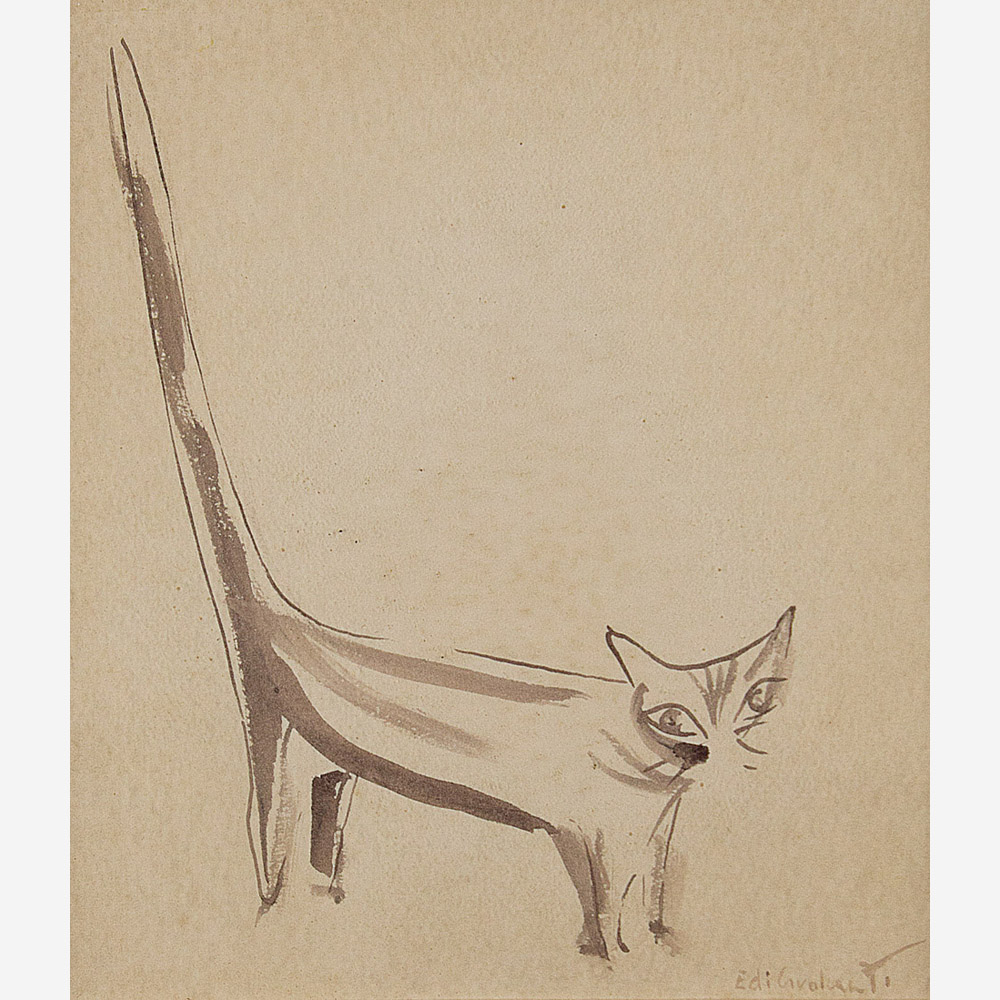 Emiliano di Cavalcanti - Gato