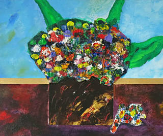 Aldemir Martins - Vaso de flores