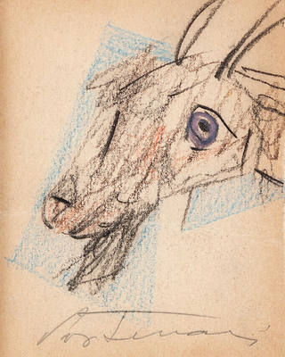 Candido Portinari - Cabeça de Cabrito