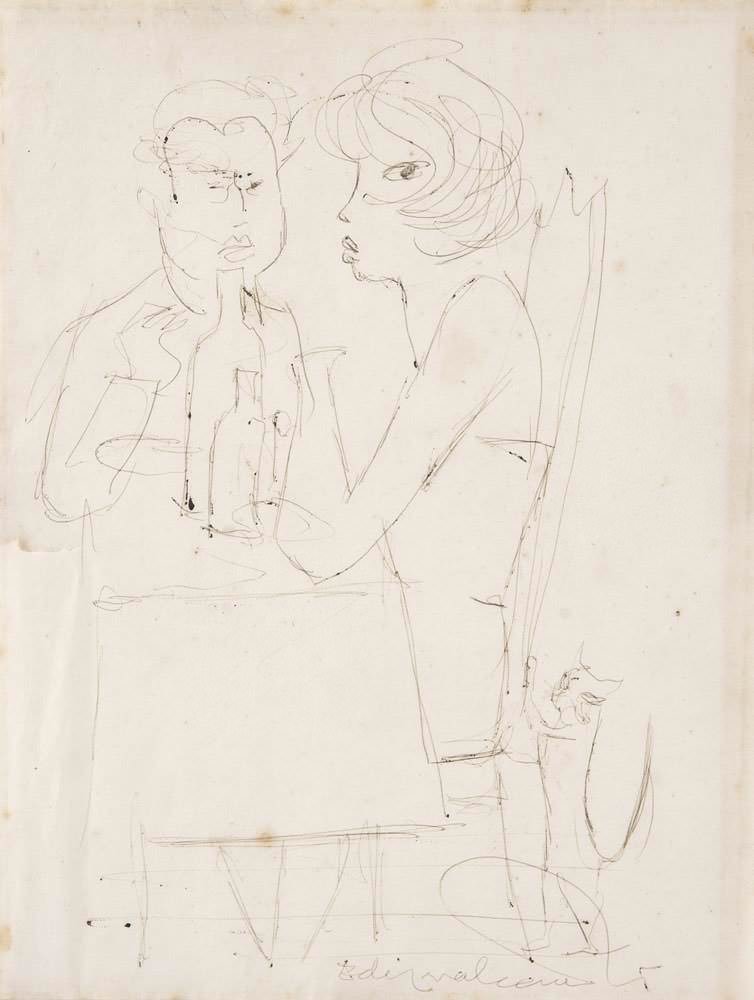 Emiliano di Cavalcanti - Casal Jantando