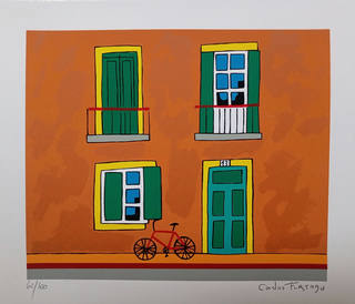 Carlos Furtado - Fachada laranja - casa 13