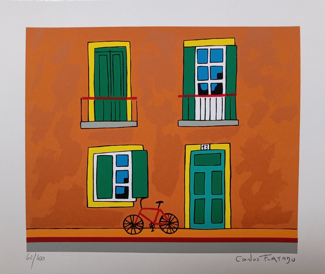 Carlos Furtado - Fachada laranja - casa 13