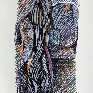 Rubens Gerchman - Mulher no espelho