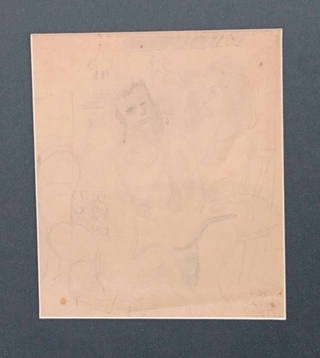 Emiliano di Cavalcanti - Estudo para pintura
