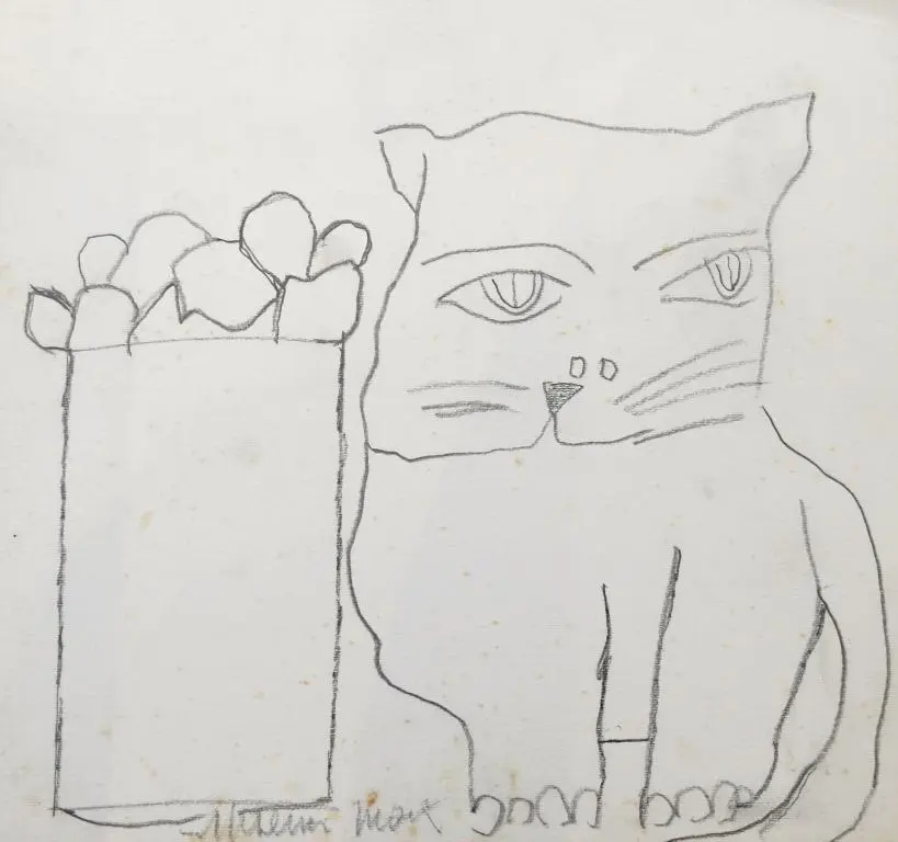 Aldemir Martins - Gato