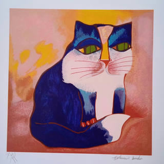 Aldemir Martins - Gato Azul