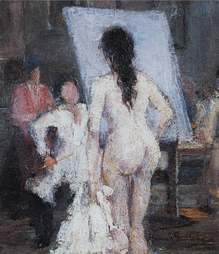 Manoel Santiago - O Pintor Portinari no meu Ateliê