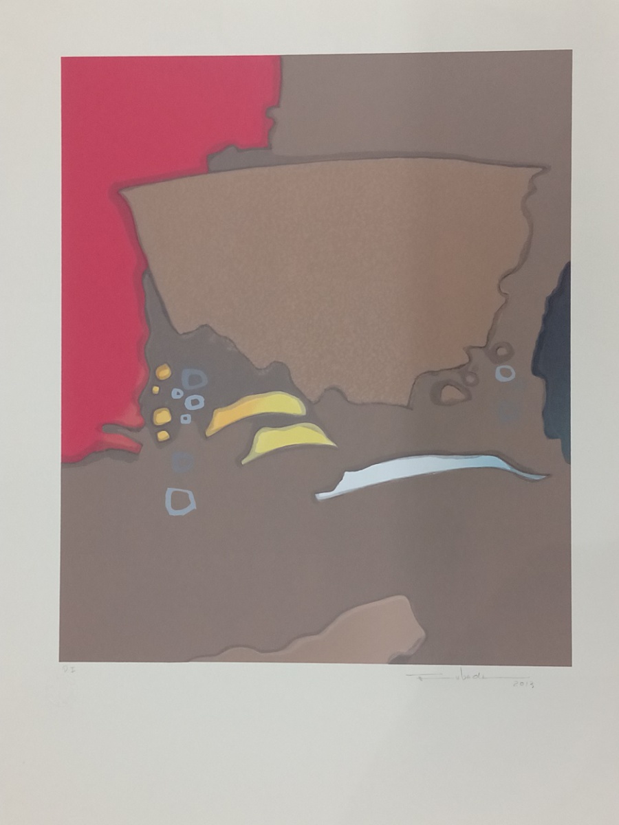 Kenji Fukuda - Abstrato Marrom