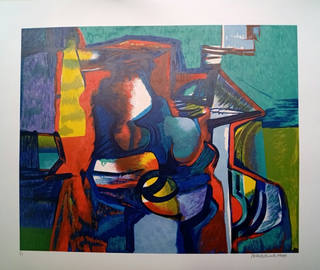 Roberto Burle Marx - Composição abstrata