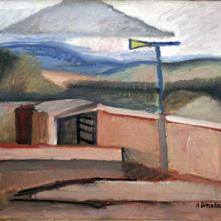Aldo Bonadei - Paisagem