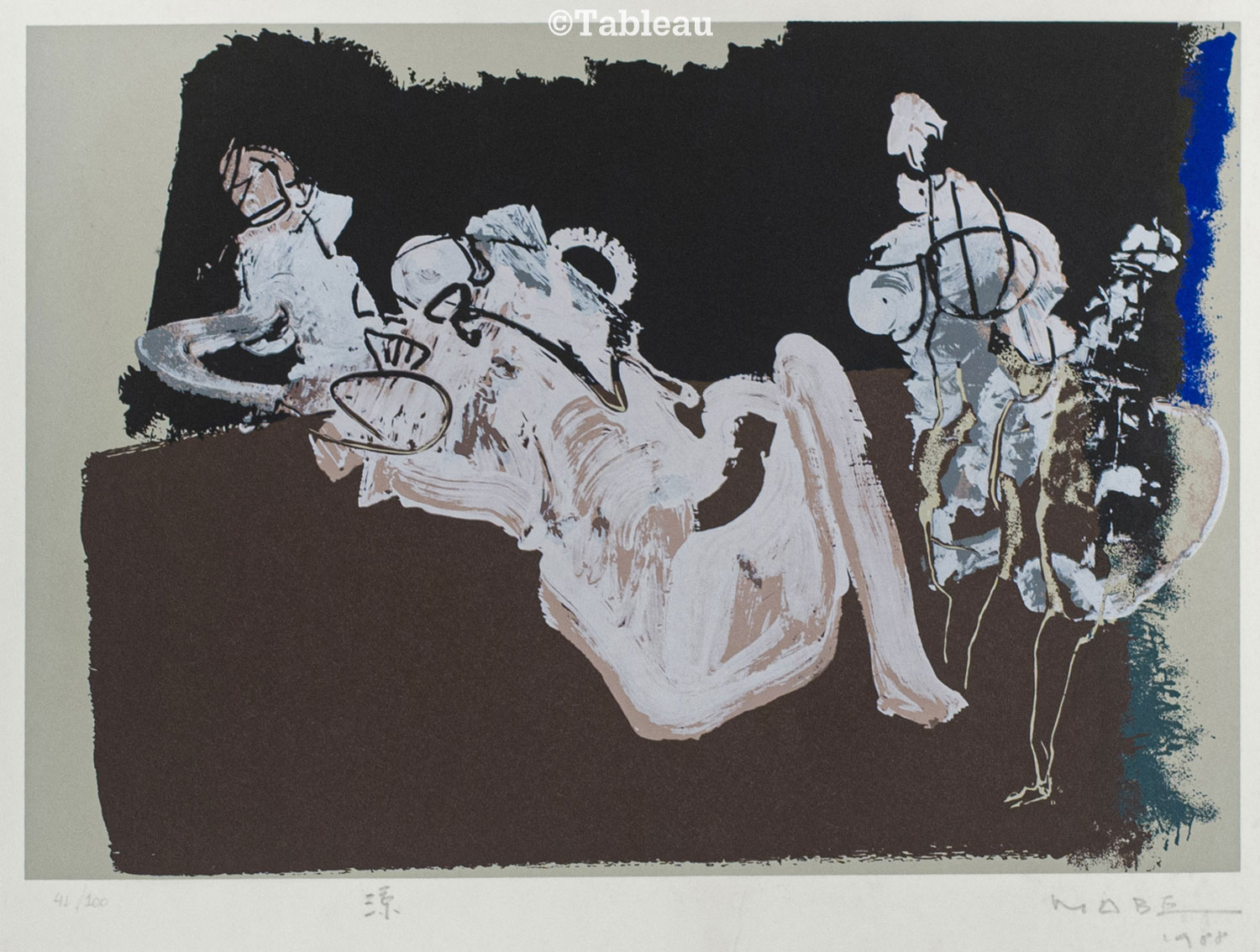 Manabu Mabe - Figuras
