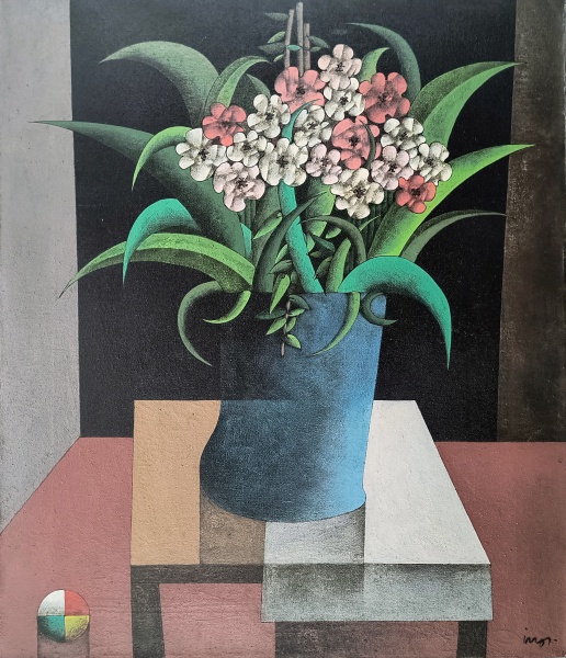 Vaso com flores