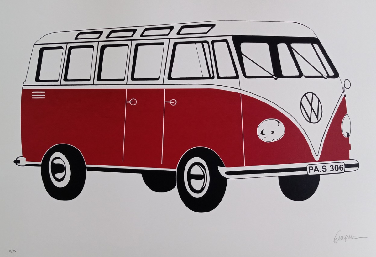 Kleber Ventura - Kombi vermelha