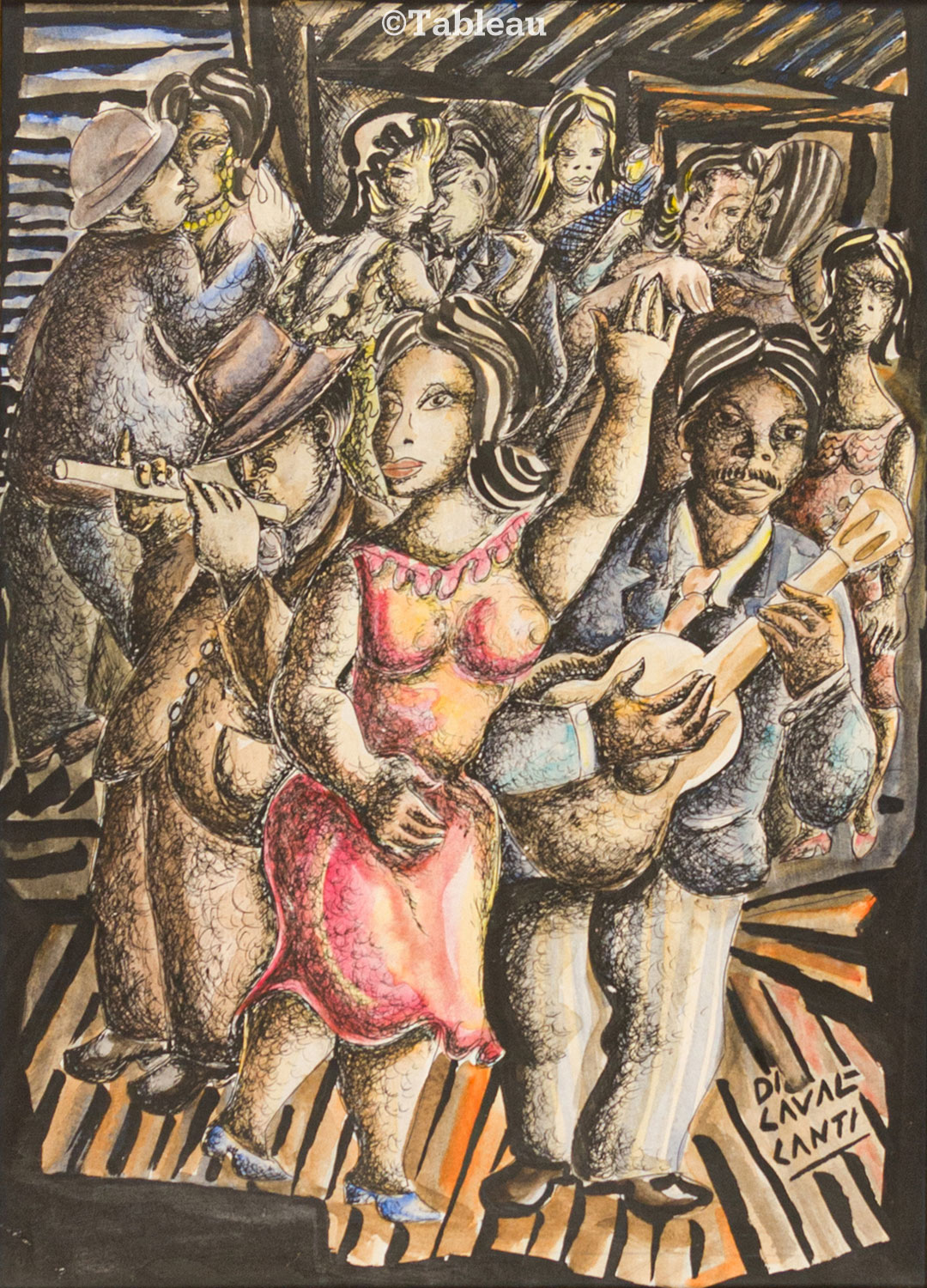 Emiliano di Cavalcanti - Gafieira