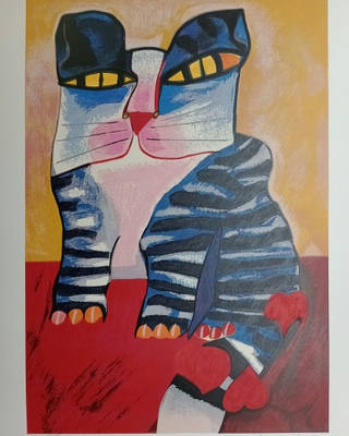 Aldemir Martins - Gato Listrado