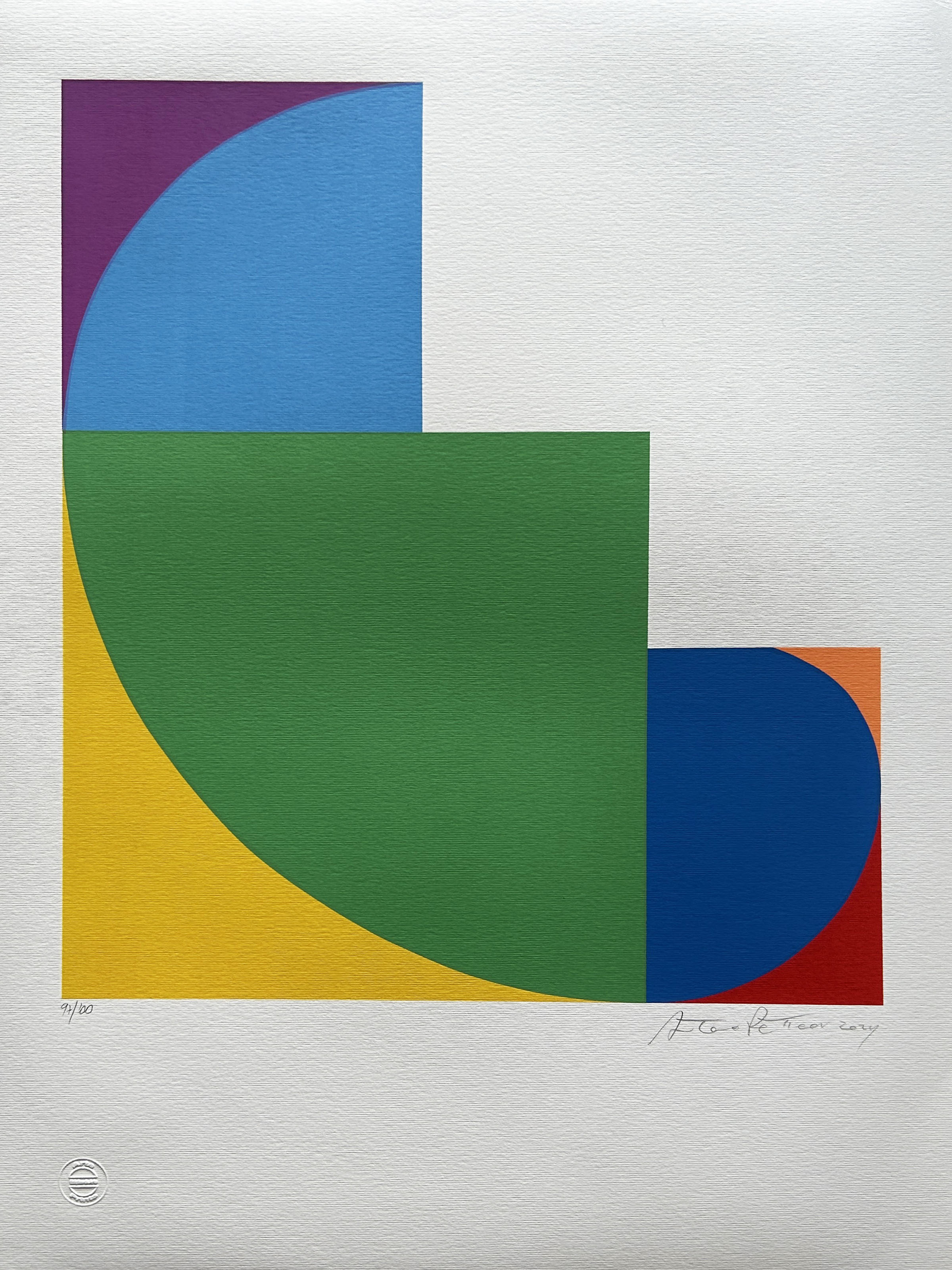 Antonio Peticov - Geometricas & Cromaticas I