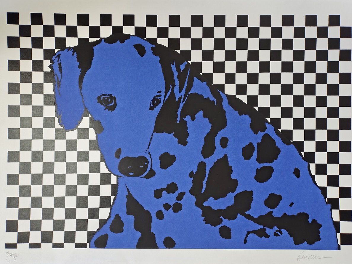 Cachorro Azul