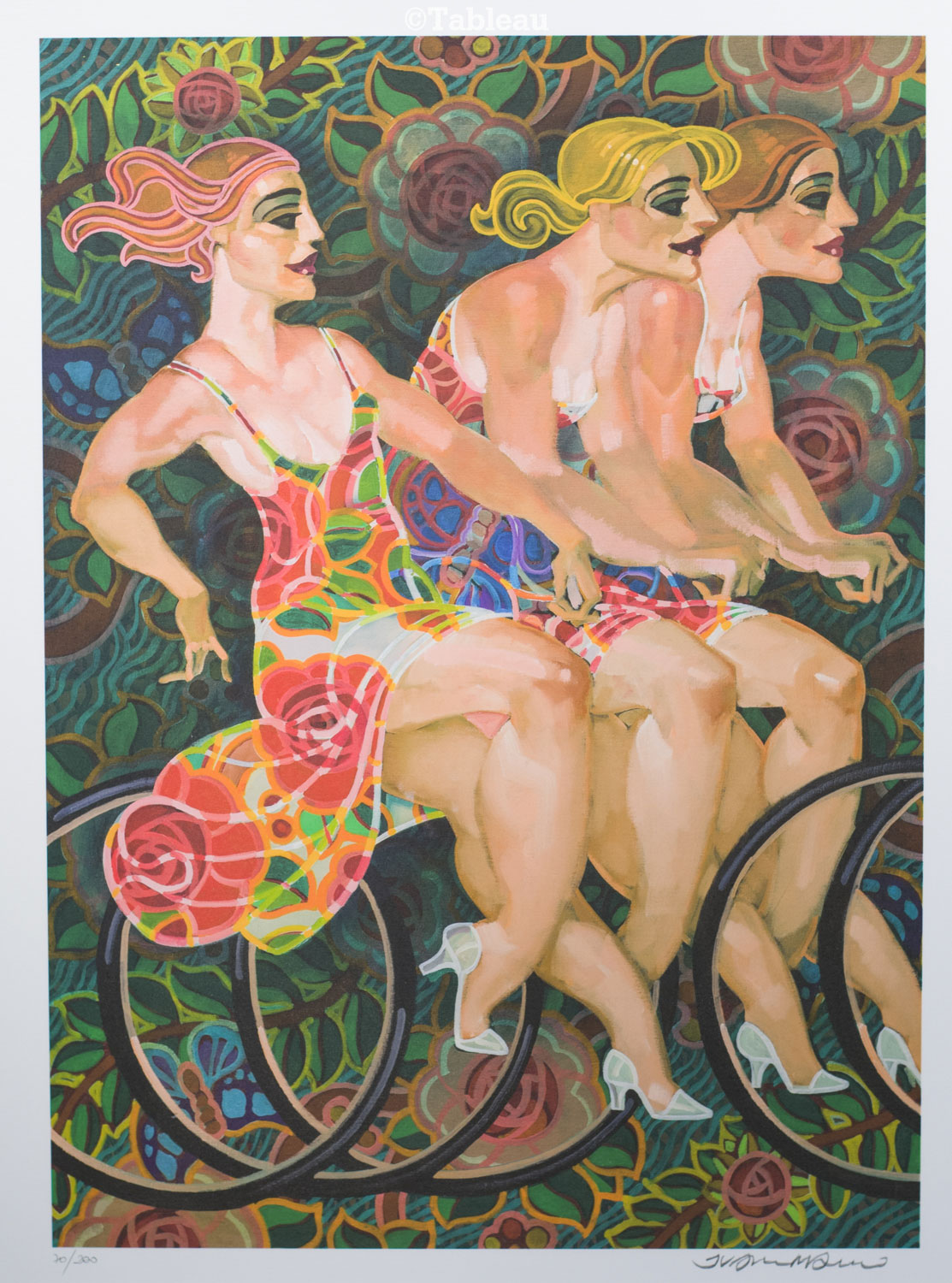 Juarez Machado - Meninas em bicicleta