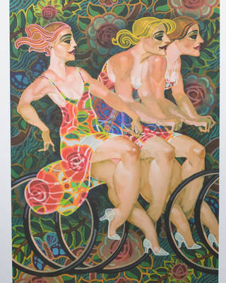Juarez Machado - Meninas em bicicleta