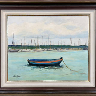 Luíza Pinheiro - Marinha com barcos