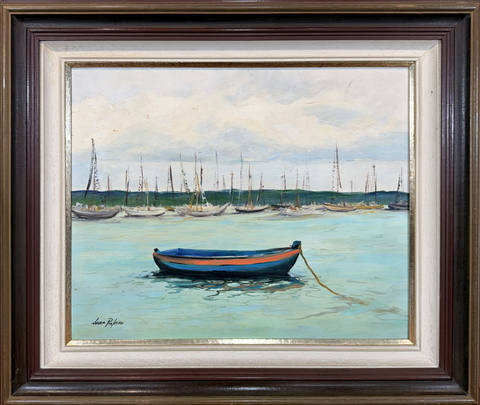 Marinha com barcos