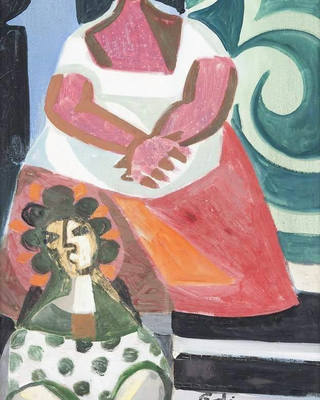 Emiliano di Cavalcanti - Duas Figuras