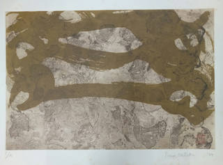 Tomie Ohtake - Abstrato bege
