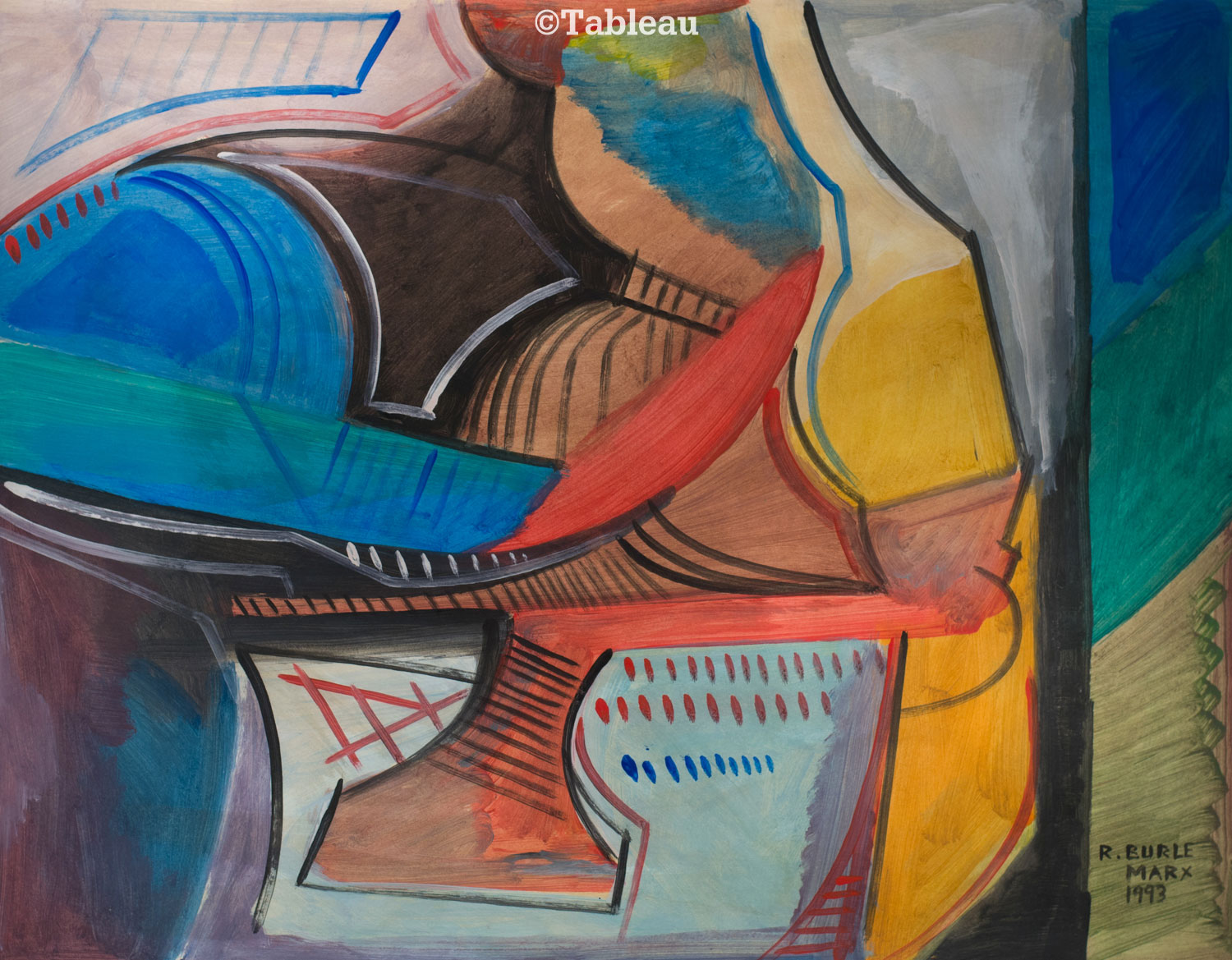 Roberto Burle Marx - Composição