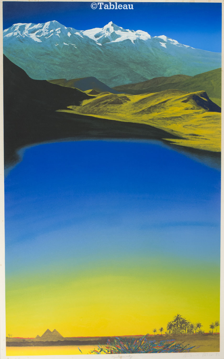 Antonio Peticov - Paisagem