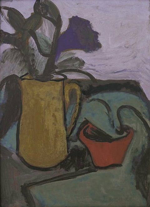 Vaso com flor