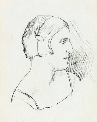 Aldo Bonadei - Mulher de Perfil