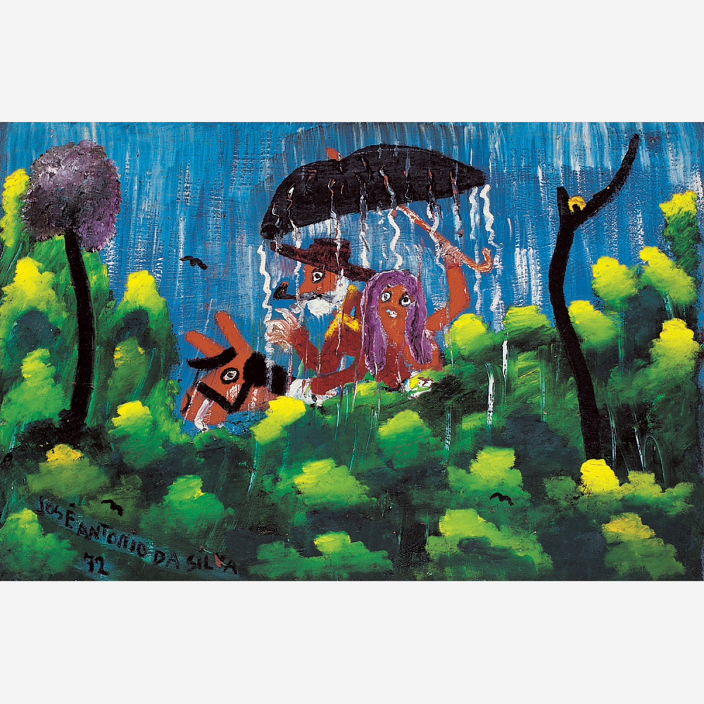 Casal na Chuva