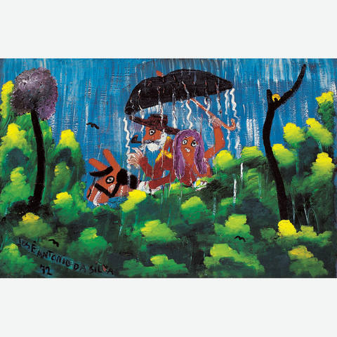 Casal na Chuva