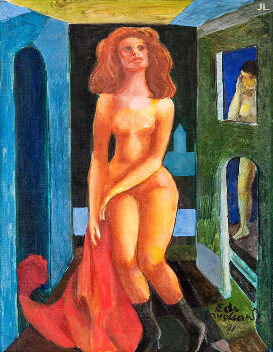Emiliano di Cavalcanti - Nu Feminino