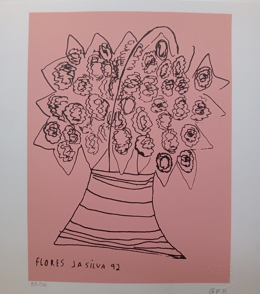 José Antônio da Silva - Vaso com flores
