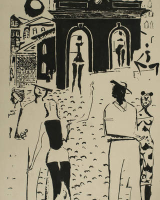 Carybé - Na praça