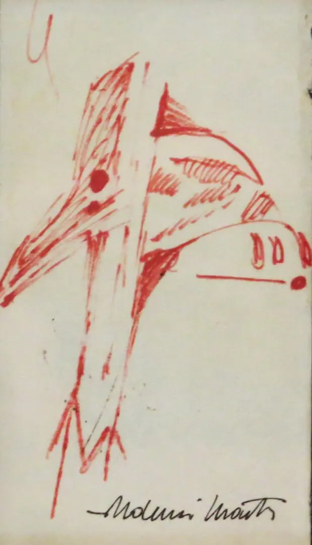 Aldemir Martins - Pássaro Déc 70