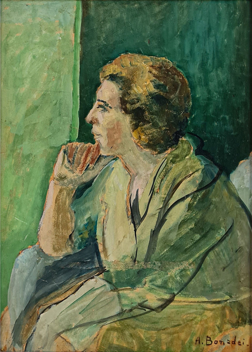 Aldo Bonadei - Inês na janela