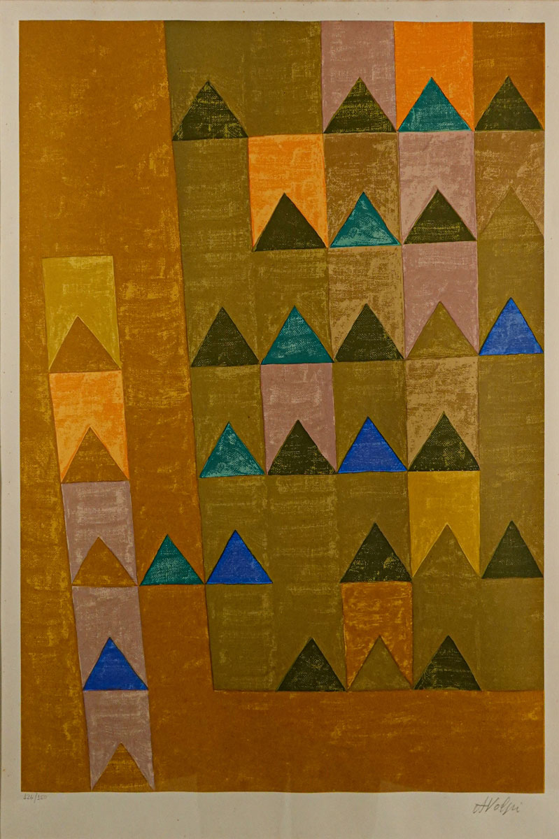 Alfredo Volpi - Bandeirinhas