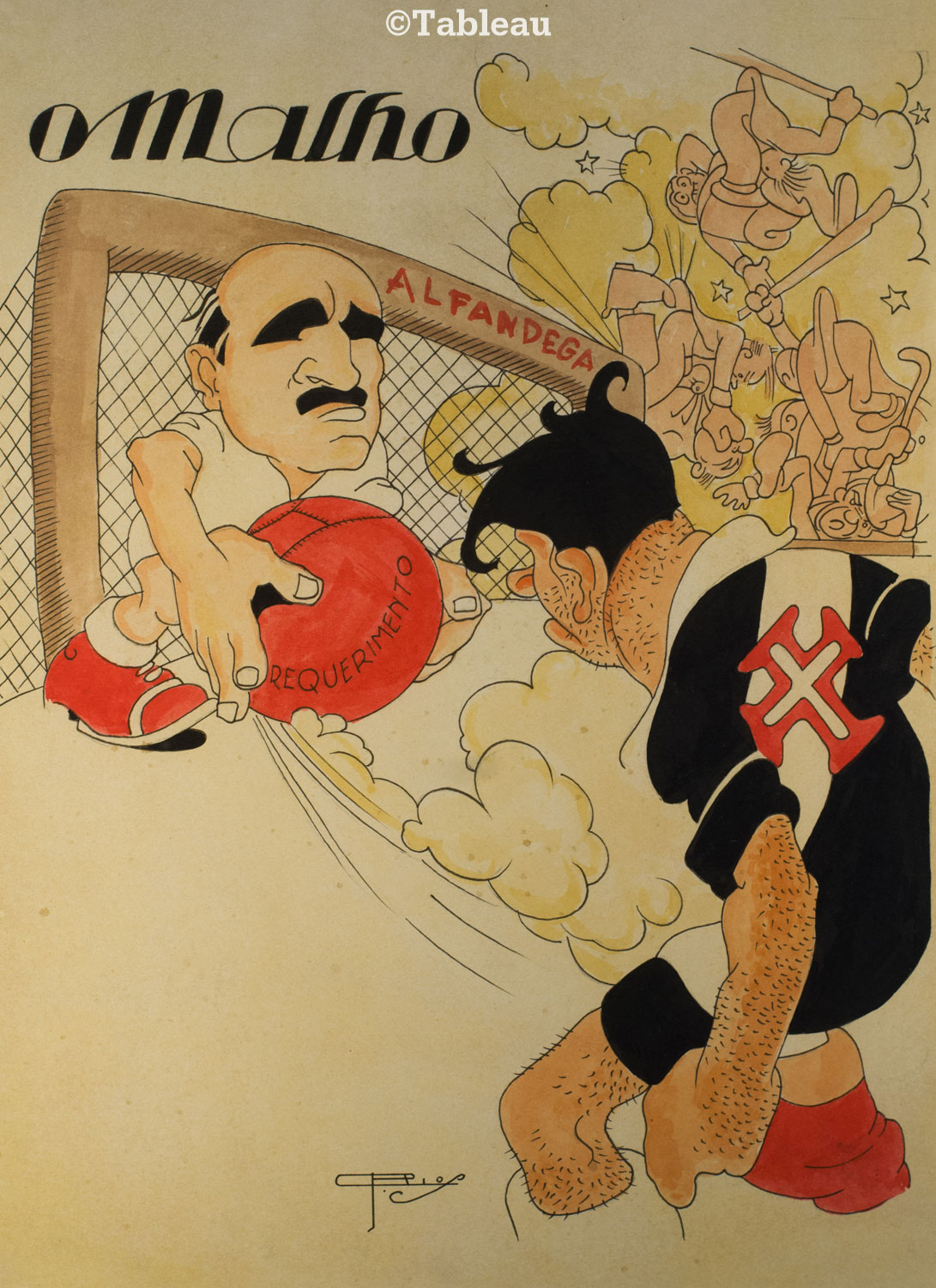 Capa da Revista "o malho"