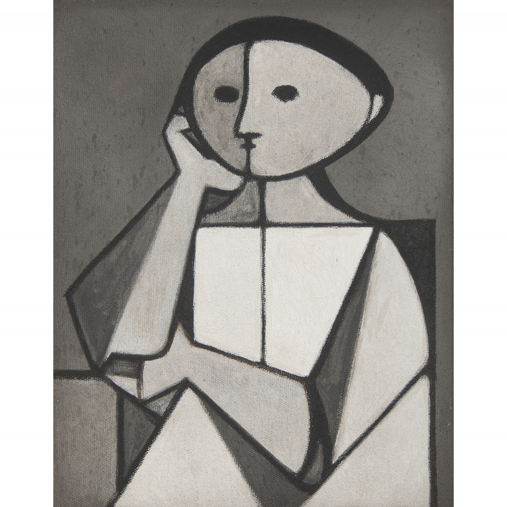 Milton Dacosta - Figura Sentada