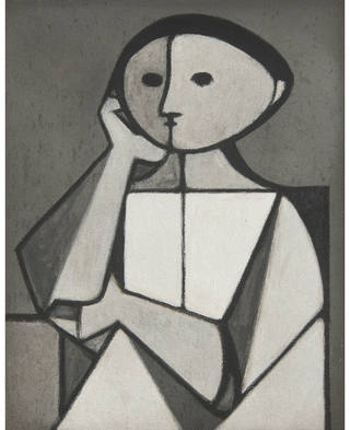 Milton Dacosta - Figura Sentada