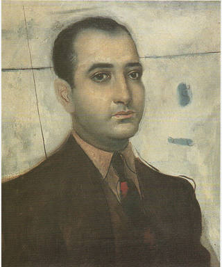 Candido Portinari - Retrato do poeta Vargas Netto