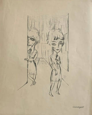 Lasar Segall - Duas Mulheres na Rua, do álbum "Bubu"