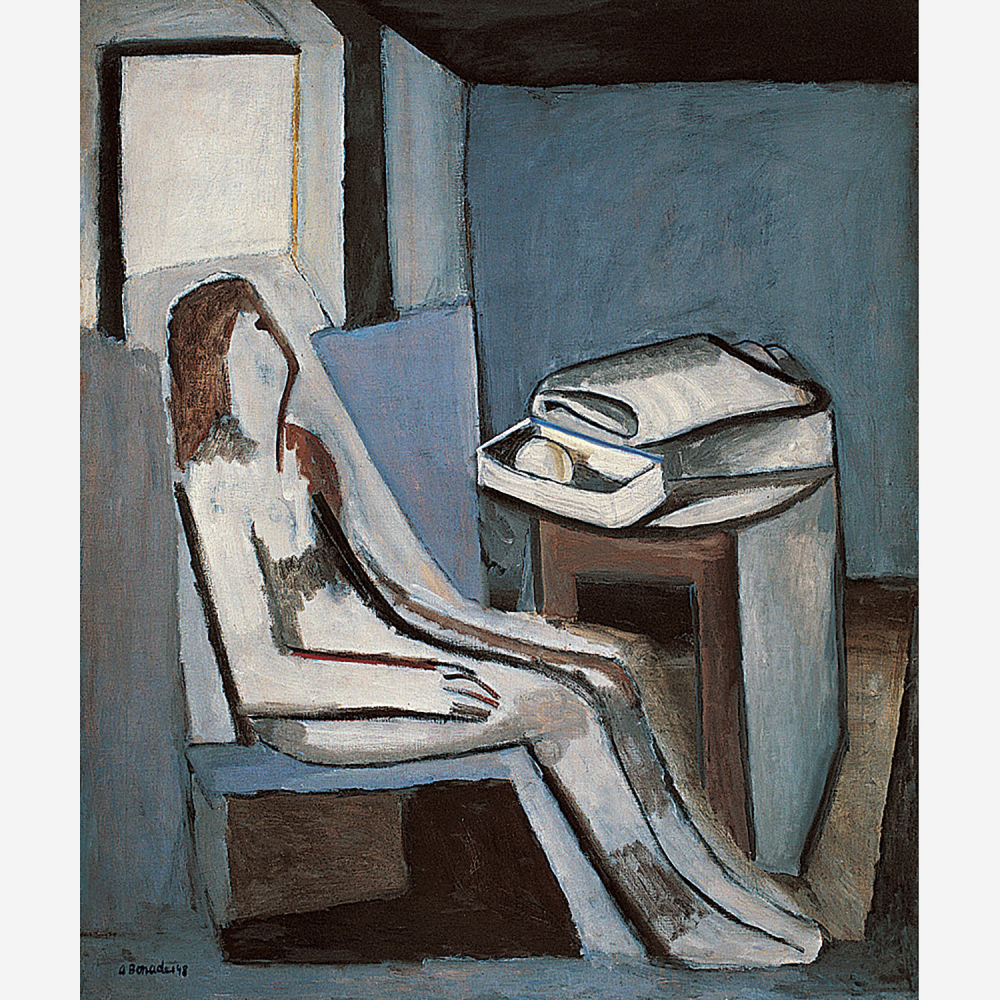 Aldo Bonadei - Figura Sentada